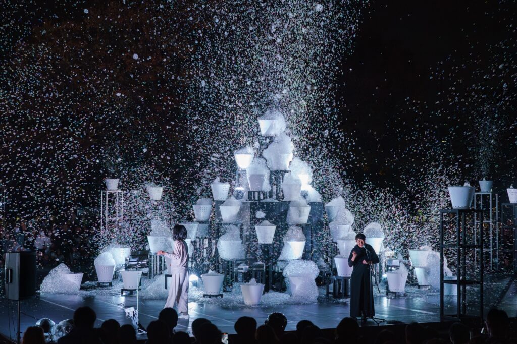 「Memorial Rebirth 千住 2024 舎人公園」夜の部の様子